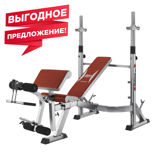 BH FITNESS OPTIMA PRESS Силовая скамья BH FITNESS OPTIMA PRESS Силовая скамья