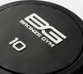 BRONZE GYM BG-PA-DB-R100 Гантель обрезиненная 10 кг фото 5 BRONZE GYM BG-PA-DB-R100 Гантель обрезиненная 10 кг фото 5
