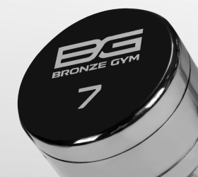 BRONZE GYM BG-PA-DB-C07 Гантель хромированная 7 кг фото 5 BRONZE GYM BG-PA-DB-C07 Гантель хромированная 7 кг фото 5