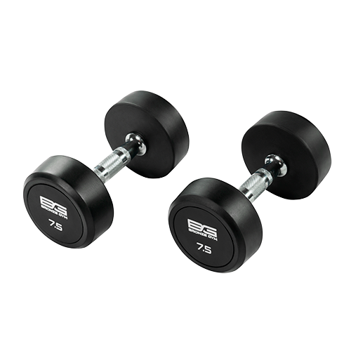 BRONZE GYM BG-PA-DB-R075 Гантель обрезиненная 7,5 кг BRONZE GYM BG-PA-DB-R075 Гантель обрезиненная 7,5 кг