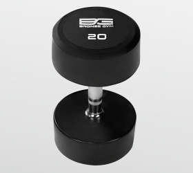 BRONZE GYM BG-PA-DB-R200 Гантель обрезиненная 20 кг фото 3 BRONZE GYM BG-PA-DB-R200 Гантель обрезиненная 20 кг фото 3