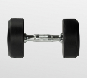 BRONZE GYM BG-PA-DB-R100 Гантель обрезиненная 10 кг фото 2 BRONZE GYM BG-PA-DB-R100 Гантель обрезиненная 10 кг фото 2