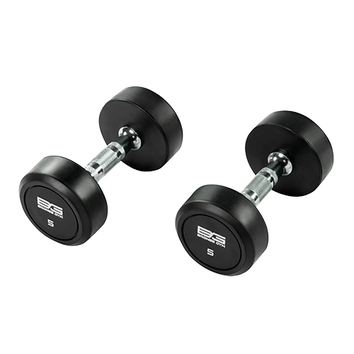 BRONZE GYM BG-PA-DB-R050 Гантель обрезиненная 5 кг BRONZE GYM BG-PA-DB-R050 Гантель обрезиненная 5 кг