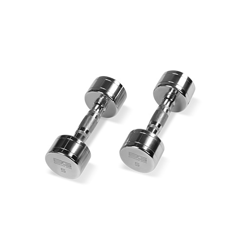BRONZE GYM BG-PA-DB-C05 Гантель хромированная 5 кг BRONZE GYM BG-PA-DB-C05 Гантель хромированная 5 кг
