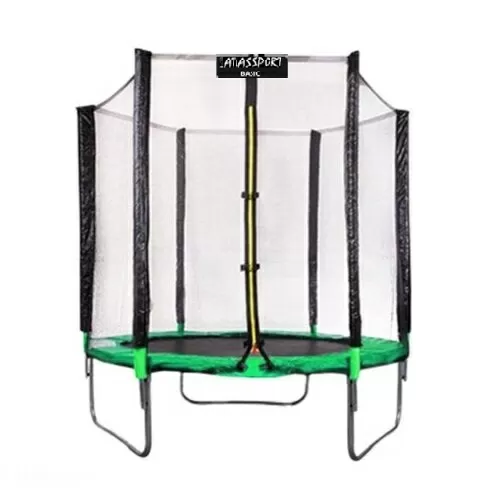 Батут Atlas Sport 183 см с внешней сеткой без лестницы GREEN Батут Atlas Sport 183 см с внешней сеткой без лестницы GREEN