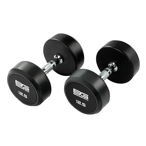 BRONZE GYM BG-PA-DB-R125 Гантель обрезиненная 12,5 кг BRONZE GYM BG-PA-DB-R125 Гантель обрезиненная 12,5 кг