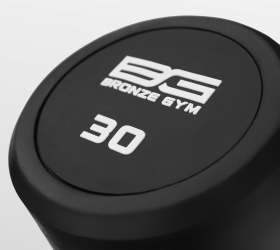 BRONZE GYM BG-PA-BB-S30 Штанга обрезиненная прямая 30 кг фото 4 BRONZE GYM BG-PA-BB-S30 Штанга обрезиненная прямая 30 кг фото 4