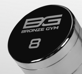 BRONZE GYM BG-PA-DB-C08 Гантель хромированная 8 кг фото 5 BRONZE GYM BG-PA-DB-C08 Гантель хромированная 8 кг фото 5