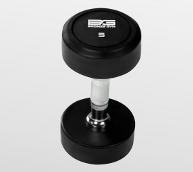 BRONZE GYM BG-PA-DB-R050 Гантель обрезиненная 5 кг фото 3 BRONZE GYM BG-PA-DB-R050 Гантель обрезиненная 5 кг фото 3