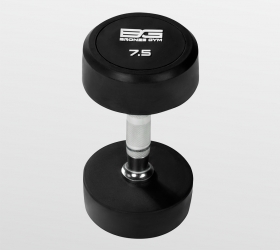 BRONZE GYM BG-PA-DB-R075 Гантель обрезиненная 7,5 кг фото 3 BRONZE GYM BG-PA-DB-R075 Гантель обрезиненная 7,5 кг фото 3