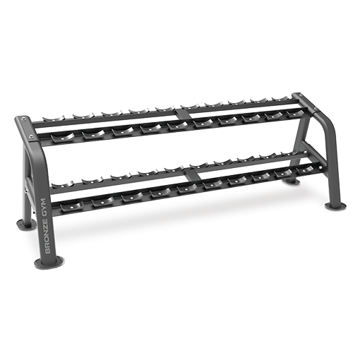 BRONZE GYM BR-1025 Стойка для гантелей (10 пар) BRONZE GYM BR-1025 Стойка для гантелей (10 пар)