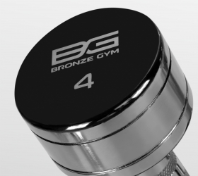BRONZE GYM BG-PA-DB-C04 Гантель хромированная 4 кг фото 5 BRONZE GYM BG-PA-DB-C04 Гантель хромированная 4 кг фото 5