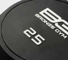 BRONZE GYM BG-PA-DB-R250 Гантель обрезиненная 25 кг фото 5 BRONZE GYM BG-PA-DB-R250 Гантель обрезиненная 25 кг фото 5