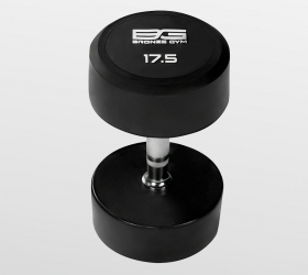 BRONZE GYM BG-PA-DB-R175 Гантель обрезиненная 17,5 кг фото 3 BRONZE GYM BG-PA-DB-R175 Гантель обрезиненная 17,5 кг фото 3