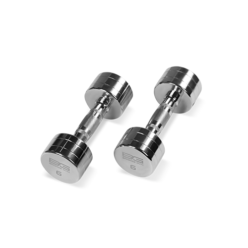 BRONZE GYM BG-PA-DB-C06 Гантель хромированная 6 кг BRONZE GYM BG-PA-DB-C06 Гантель хромированная 6 кг