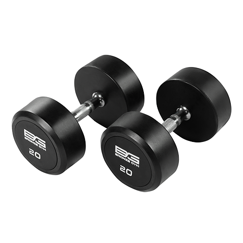 BRONZE GYM BG-PA-DB-R200 Гантель обрезиненная 20 кг BRONZE GYM BG-PA-DB-R200 Гантель обрезиненная 20 кг