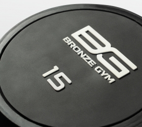 BRONZE GYM BG-PA-DB-R150 Гантель обрезиненная 15 кг фото 5 BRONZE GYM BG-PA-DB-R150 Гантель обрезиненная 15 кг фото 5