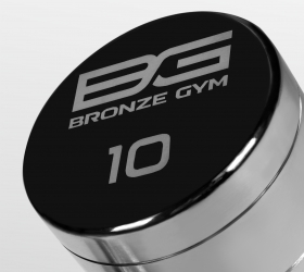 BRONZE GYM BG-PA-DB-C10 Гантель хромированная 10 кг фото 5 BRONZE GYM BG-PA-DB-C10 Гантель хромированная 10 кг фото 5