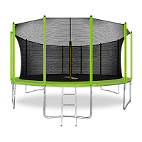 ARLAND Батут 16FT с внутренней страховочной сеткой и лестницей (Light green) (СВЕТЛО-ЗЕЛЕНЫЙ)