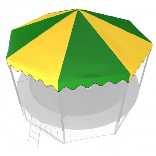 Крыша для батута UNIX line 10 ft Green фото 3