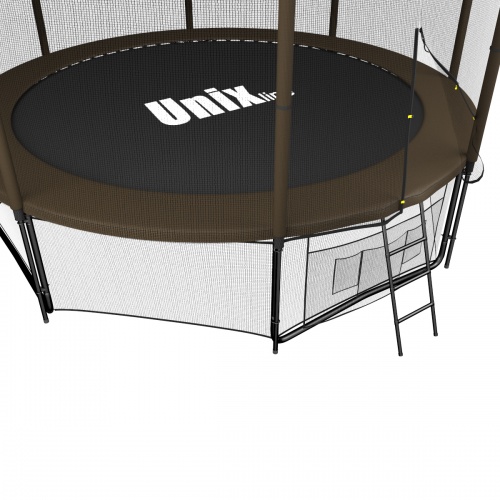 Батут UNIX line Black&Brown 10 ft (outside) фото 6 Батут UNIX line Black&Brown 10 ft (outside) фото 6