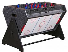 Стол-трансформер «Vortex 3-in-1» (3 игры: аэрохоккей, футбол, бильярд, 127 х 78.7 х 86.4 см, серый)