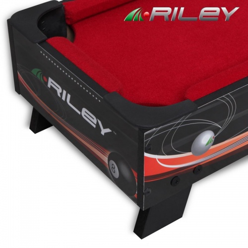 Бильярдный стол Riley Пул 1,5фт с комплектом аксессуаров 46x23x14см фото 4