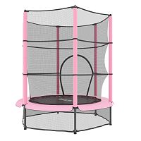 Батут UNIX line Kids 4.6 ft Pink (140 cm)