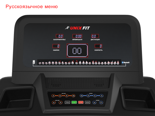 Беговая дорожка UNIX Fit T-1300 PRO (LED) фото 6 Беговая дорожка UNIX Fit T-1300 PRO (LED) фото 6