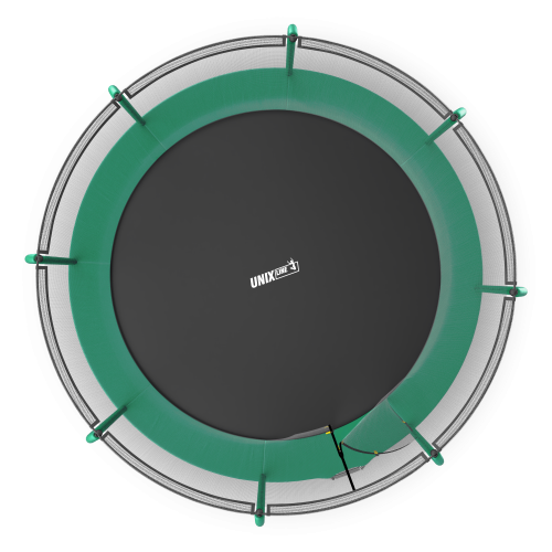 Батут UNIX Line SUPREME BASIC 12 ft (green) фото 14 Батут UNIX Line SUPREME BASIC 12 ft (green) фото 14