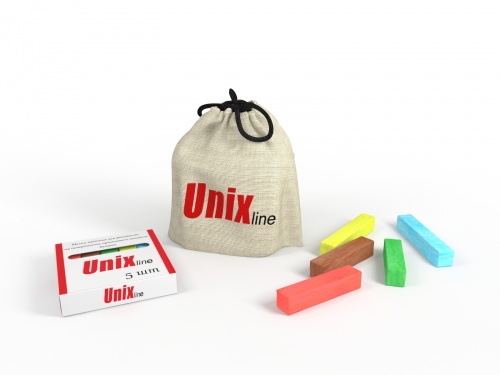 Мелки для рисования на батуте UNIX line (5шт.) фото 3 Мелки для рисования на батуте UNIX line (5шт.) фото 3