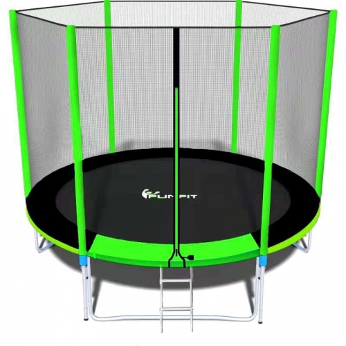 Батут FunFit 8 FT 252 см PRO зеленый Батут FunFit 8 FT 252 см PRO зеленый
