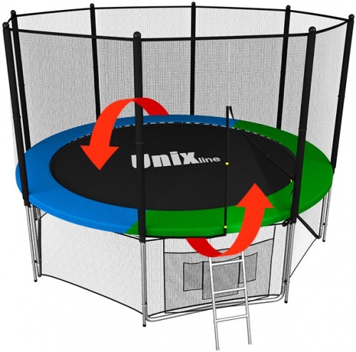 Батут UNIX line Classic 8 ft (outside) Батут UNIX line Classic 8 ft (outside)