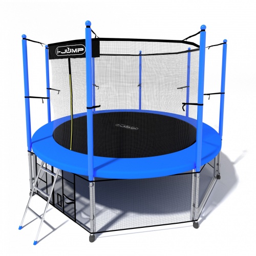 Батут i-Jump Classic 10ft blue фото 4