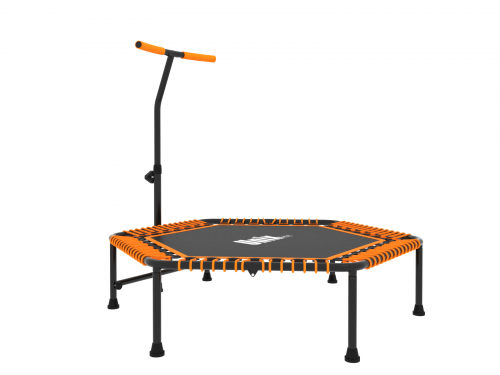 Батут спортивный UNIX Line FITNESS Orange (130 cm) фото 3