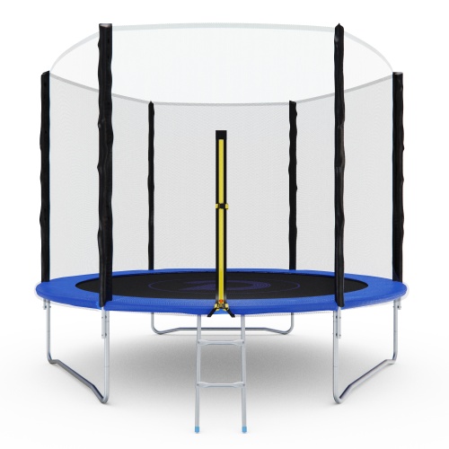 Батут с сеткой DFC PELPO 10ft с лестницей, BLUE фото 3 Батут с сеткой DFC PELPO 10ft с лестницей, BLUE фото 3