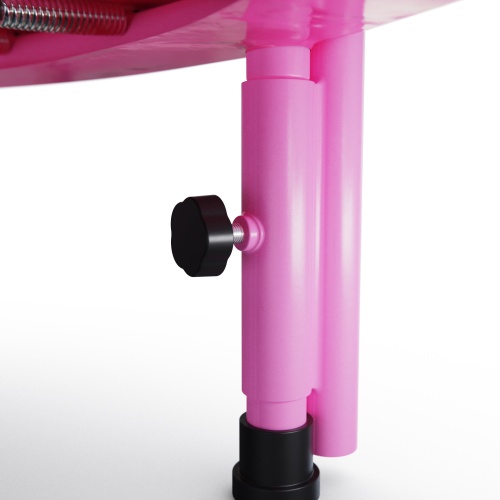 Батут с поручнем DFC JUMPFIT 36'' розовый фото 7
