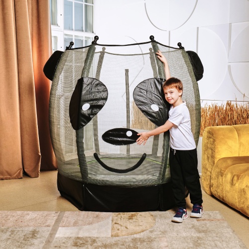 Батут детский DFC ANIMALS PANDA 55" с сеткой фото 11 Батут детский DFC ANIMALS PANDA 55" с сеткой фото 11