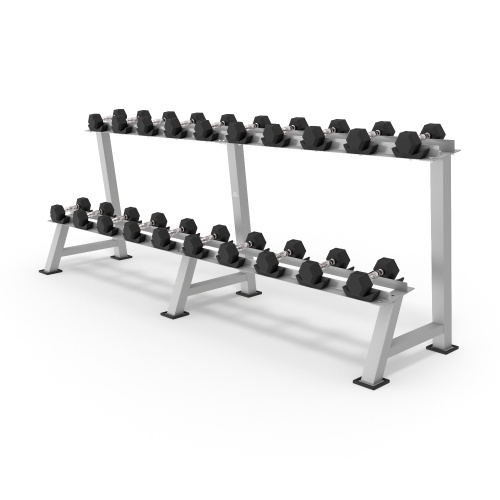 Стойка для хранения проф.гантелей DFC POWERGYM 12,5-50кг, 10 пар (два короба) фото 6 Стойка для хранения проф.гантелей DFC POWERGYM 12,5-50кг, 10 пар (два короба) фото 6