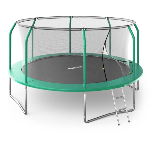 Батут UNIX Line SUPREME BASIC 14 ft (green) Батут UNIX Line SUPREME BASIC 14 ft (green)