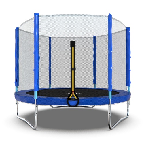 Батут DFC Trampoline Fitness с сеткой 8ft фото 3
