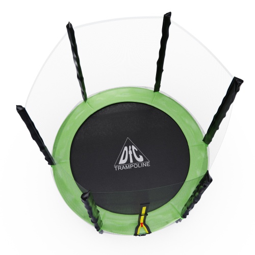 Батут DFC TRAMPOLINE TRIO 6FT зелёный фото 7