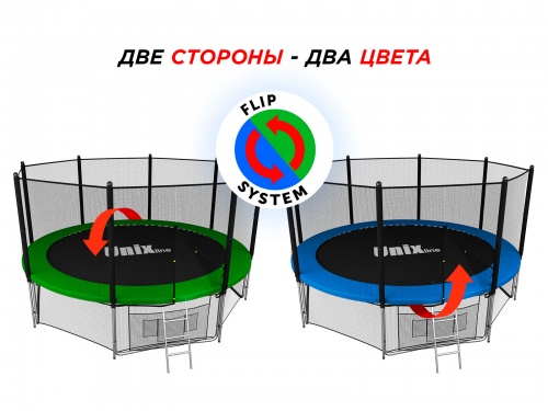 Батут UNIX line Classic 14 ft (outside) фото 3 Батут UNIX line Classic 14 ft (outside) фото 3