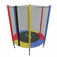 Детский батут с внешней сеткой EVO JUMP 4,5ft COLOR