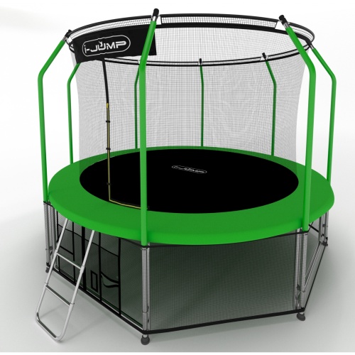 Батут i-Jump Elegant 8ft green фото 4