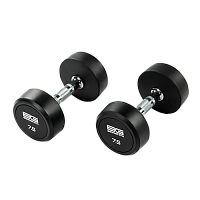 BRONZE GYM BG-PA-DB-R075 Гантель обрезиненная 7,5 кг