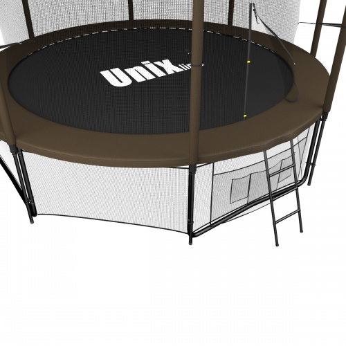 Батут UNIX line Black&Brown 12 ft (inside) фото 6 Батут UNIX line Black&Brown 12 ft (inside) фото 6
