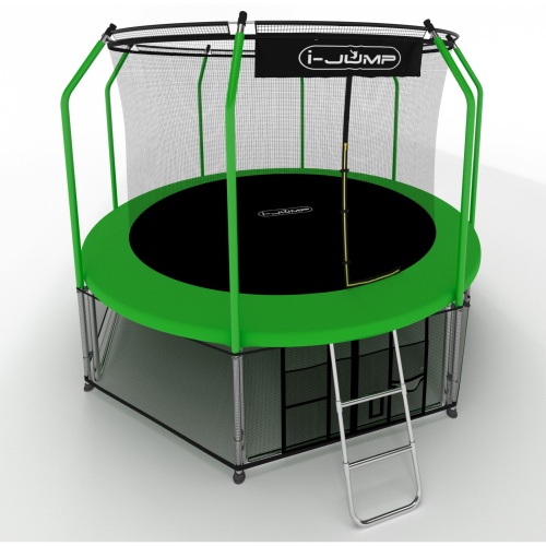 Батут i-Jump Elegant 8ft green фото 2