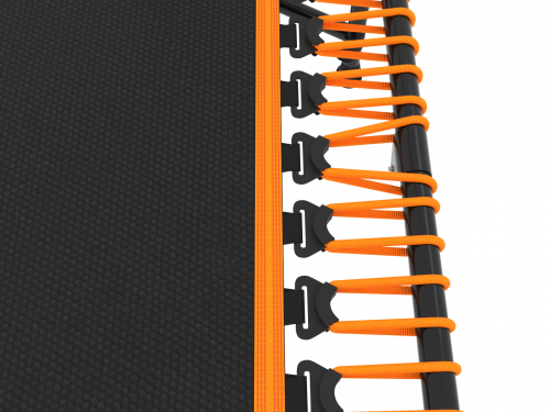 Батут спортивный UNIX Line FITNESS Orange (130 cm) фото 9