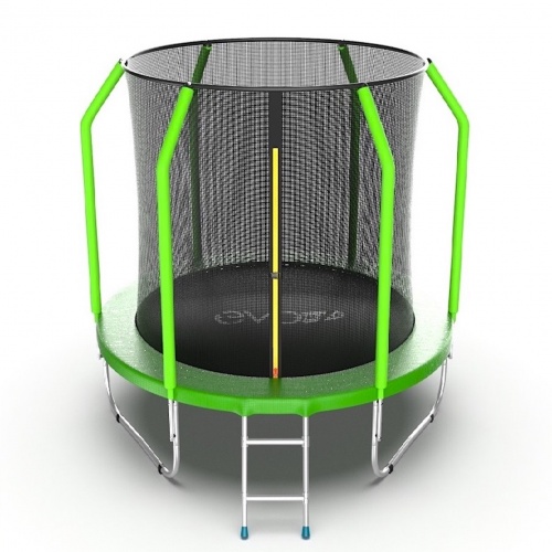 EVO Jump Cosmo 6ft (Green) Батут с внутренней сеткой и лестницей, диаметр 6ft (зеленый) EVO Jump Cosmo 6ft (Green) Батут с внутренней сеткой и лестницей, диаметр 6ft (зеленый)